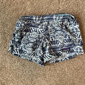 Kids Patagonia Baggies shorts, size XS